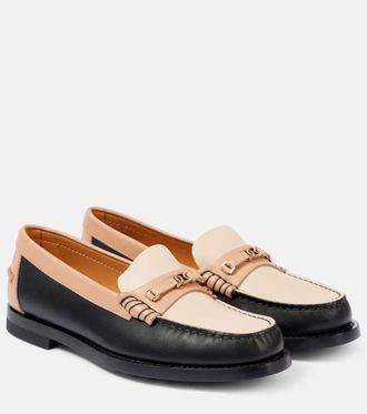 Tod's Mocassini in pelle color-block