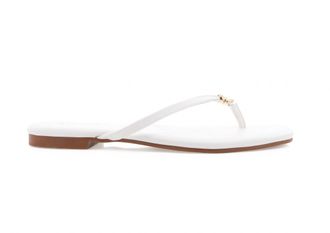 Billini Womens Taron Flip Flop Sandals In White