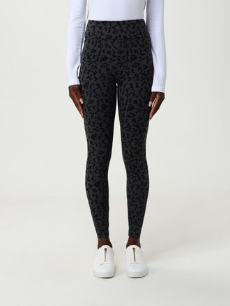 Emporio Armani Leggings EA7 in tessuto tecnico stretch con stampa animalier