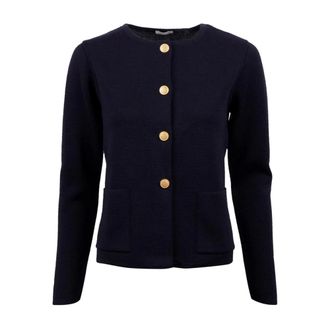 Stenströms Dames, Truien, Blauw, Maat: S Wol