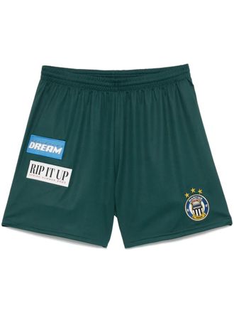 Martine Rose Football track shorts - Green