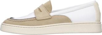Pantanetti Schoenen, Dames, Veelkleurig, 37 EU, Su&egrave;de, Leren en Su&egrave;de Loafer