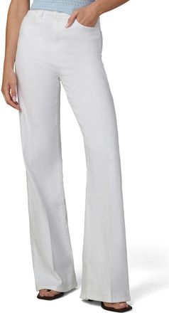 Joe's The Mia High Waist Wide Leg Jeans in White at Nordstrom, Size 33 32