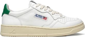 Autry Medalist Low Leather Sneakers - Heren - Sneakers - Wit - 40 EU - Leer - Schoenen