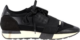 Balenciaga Balenciaga Race Runner sneakers in zwart leer