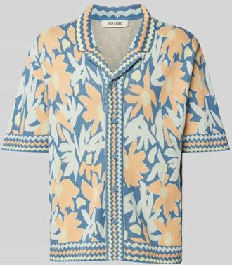 Only & Sons Relaxed Fit Freizeithemd mit Resortkragen Modell DUKE in Hellblau, Größe XL