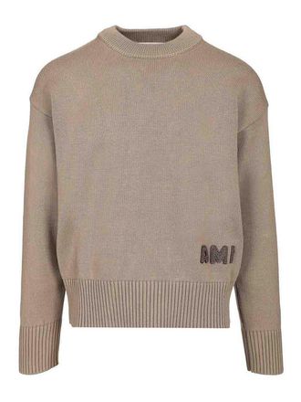 Ami Sweater With Embroidered Logo