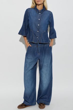 Munthe Jeans Vulmie, Womens, Blue