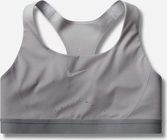 Nike Women s Isamaya Ffrench High-Support Lightly Lined Sports Bra Smoke Grey / Pure Platinum