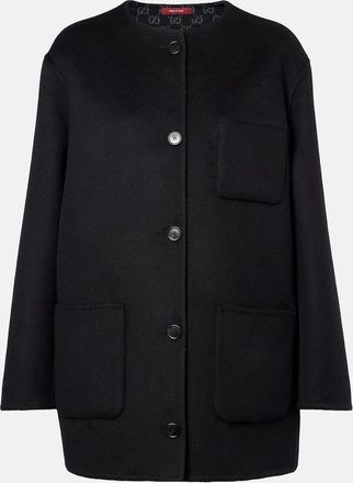 Gucci Giacca reversibile in lana GG