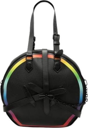 Louis Vuitton Pre-owned Rainbow Soft Hat Trunk - Dames - Vintage Handtas - Zwart - ONE Size - Leer - Vintage