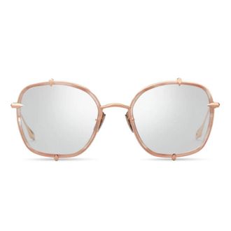 Dita Eyewear Talon-Three Square-Frame Sunglasses with Reflective Lenses