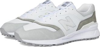 New Balance 997 Spikeless Mens Golf Shoes Light Grey : 11.5 4E - Extra Wide, Leather