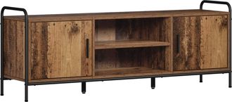 vidaXL Mueble De Tv 133 X 33 X 50 Cm Madera Envejecida Vidaxl