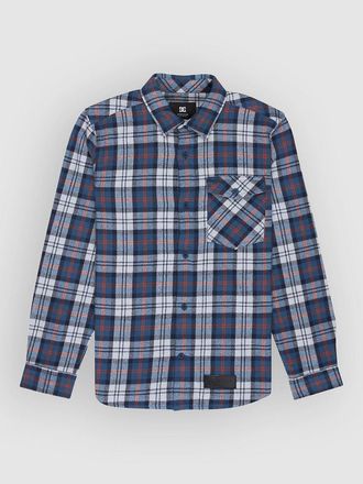 DC Marshal Flannel Kids Hemd blau