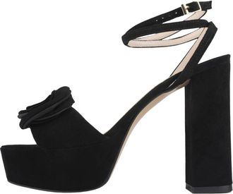 L37 Hoge Hak Sandalen - Dames - Sandalen met hakken - Zwart - 39 EU - Schoenen