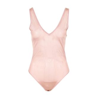 Mauro Grifoni Tops, Dames, Roze, M, Top Peach