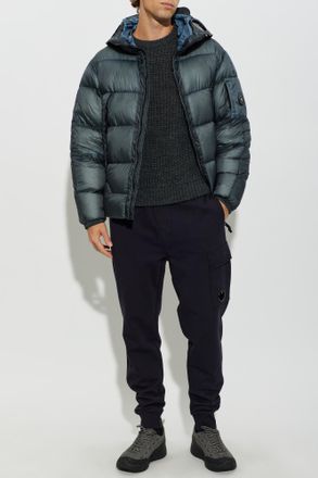 C.P. Company Hooded Jacket, Mens, Navy Blue