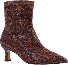 Good Choice Shoes Tina Pointed Toe Boot in Leopard at Nordstrom Rack, Size 9.5