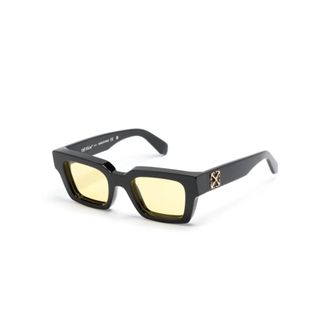 Off-white Black Sunglasses with Original Case - unisex - Off White - Sunglasses - Black - 53 MM - Accessories