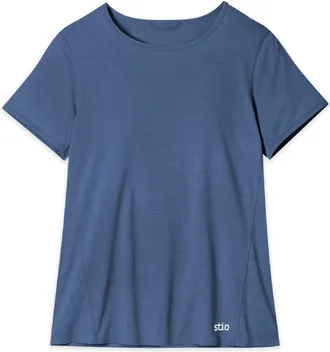 Stio Womens Lucent T-Shirt Blue XS