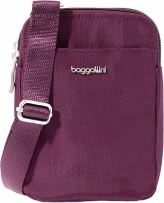 Baggallini Modern Take Two RFID Crossbody Bag in Mulberry at Nordstrom