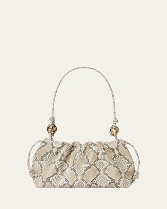 Loeffler Randall Kiri Snakeskin Shoulder Bag
