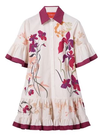 La DoubleJ Choux mini dress - White