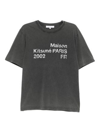 Maison Kitsun&eacute; 2002 Faded Comfort Tee-shirt