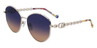 Liu Jo LJ156S 714 Womens Sunglasses Gold Size 57
