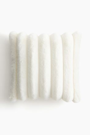 H&M Flauschige Kissenh&uuml;lle - Weiss