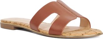 Dune London Womens Ladies Ludlows - Flat Boucle Sandals - Tan - Size UK 6