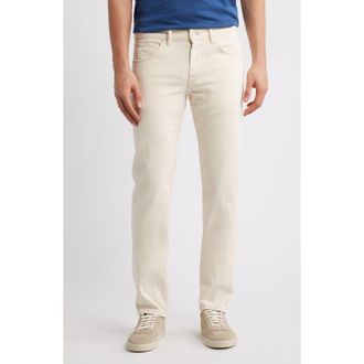7 For All Mankind Slimmy Slim Fit Jeans in Left Hand Natural at Nordstrom, Size 34