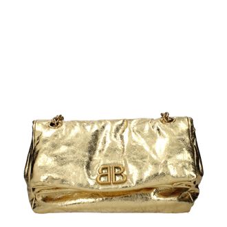 Balenciaga Monaco Umh&auml;ngetasche Damen Leder Gold