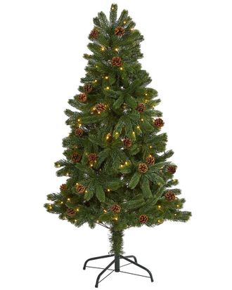 Nearly Natural 5Ft Rocky Mountain Spruce Artificial Christmas Tree
