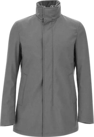 Herno Carcoat - Heren - Parka Jassen - Grijs - S - Wol - Jassen