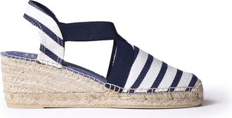 Toni Pons Womens Espadrille in Fabric - TARBES Raw-Navy, 40 EU - 7 UK