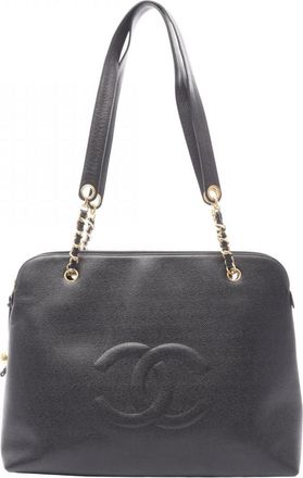Chanel Leather Tote Bag (Pre-Owned)
