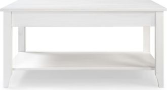 HOGAR 24 Mesa centro 45x90x45 blanco