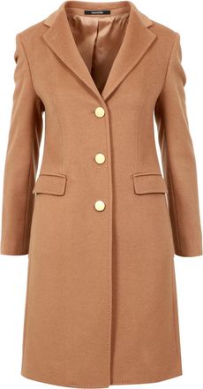 Tagliatore Coats Brandy