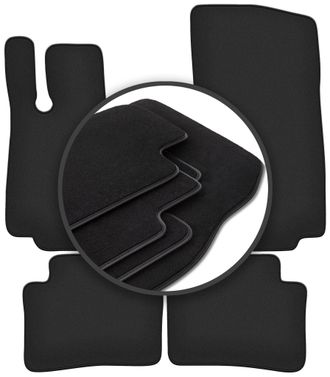OEM Alfombrillas Premium Para Mercedes Clase C W206 Sed&aacute;n, Familiar (2021-)