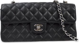 Chanel 2008 East West shoulder bag - women - Caviar Leather - One Size - Black