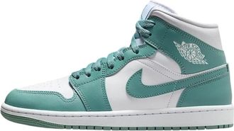 Nike Jordan Air Jordan 1 Mid - Heren - Fitnessschoenen - Blauw - 40 EU - Leer - Fitness