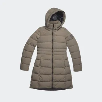 Canada Goose Aurora Parka (Women, Taupe Grey, M)