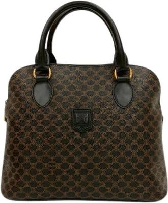 Celine Pre-owned Vintage Handtas - Dames - Vintage Handtas - Zwart - ONE Size - Leer - Vintage