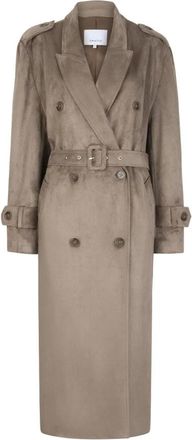 Dante6 Dames, Mantels, Beige, Maat: XS Su&egrave;de