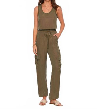 Heartloom Alida Jumpsuit In Olive