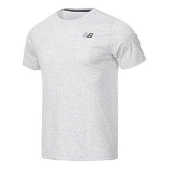 New Balance Heathertech Athletics T-Shirt Grey AMT11070-AG