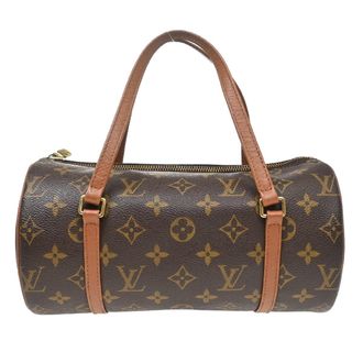 Louis Vuitton Papillon Handbag Monogram Canvas Brown Canvas Handbag (Pre-Owned)