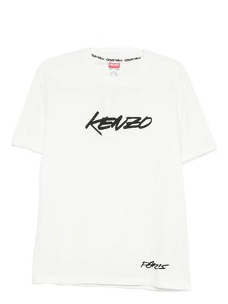 Kenzo Organic Cotton T-Shirt With Logo